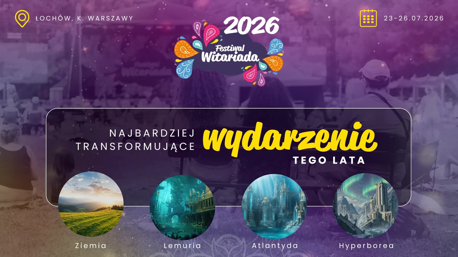 Plakat wydarzenia Festiwal Witariada 2026 - dzień 1