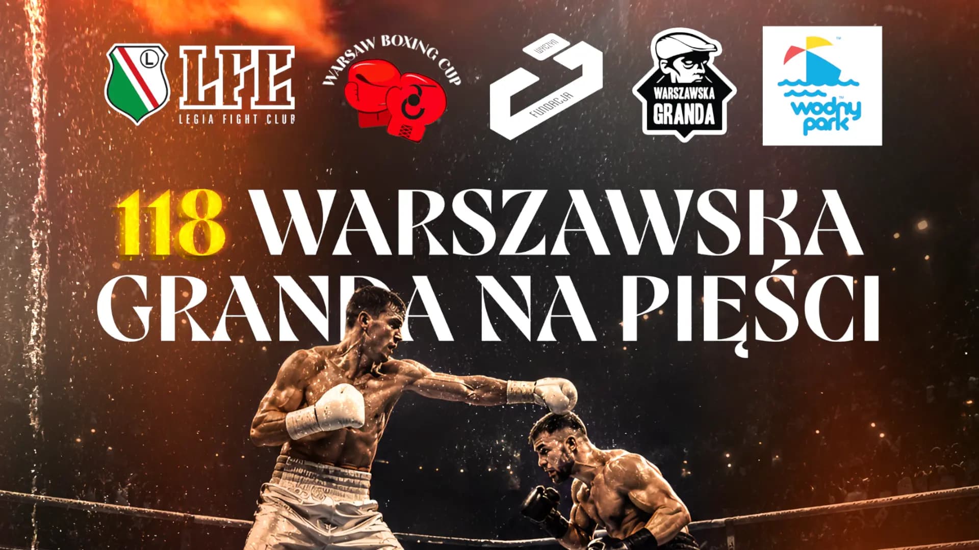 Plakat wydarzenia 118 Warszawska Granda na Pięści