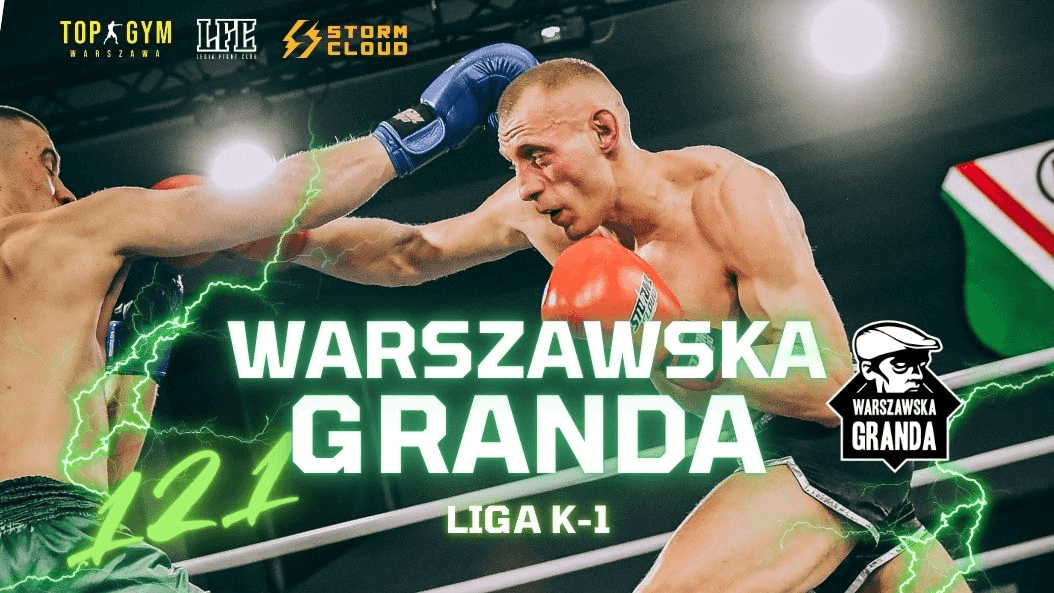 Plakat wydarzenia 121. Warszawska Granda - Liga K1